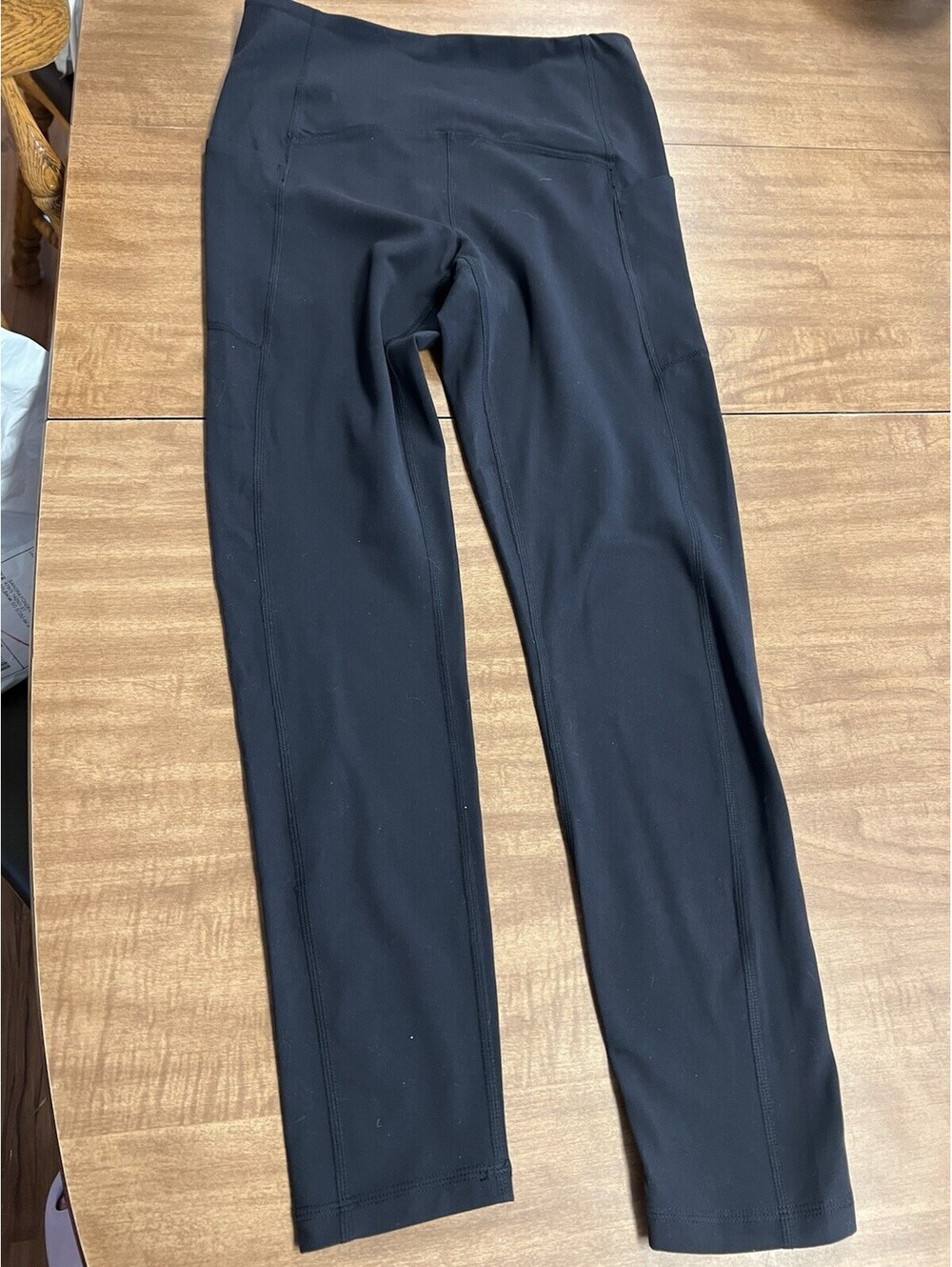 Zella Black Studio Luxe High Waist Pocket 7/8 Leggings Women’s Size XS NWT